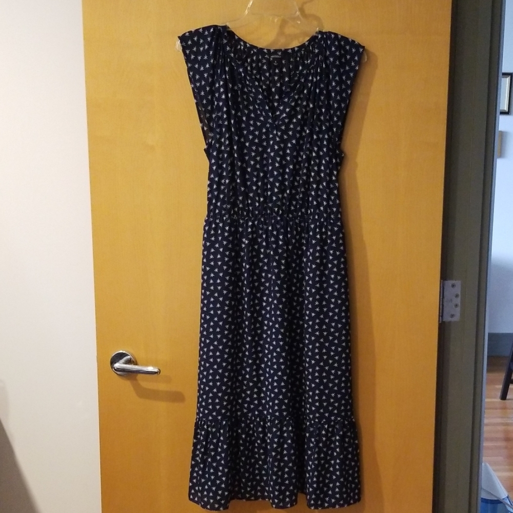 J.Crew Mercantile cap-sleeve midi dress